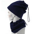 Navy Blue Fleece Neck Gaiter